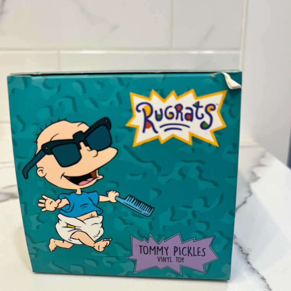 New The Nick Box Rugrats Tommy Pickles " Little Dude" Vinyl Toy 2017 Nickelodeon - Picture 7 of 8